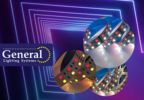 Двухрядные комбинированные светодиодные ленты 5050 RGB